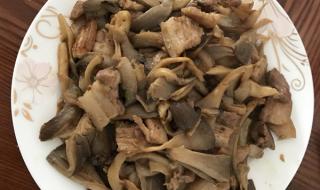 湘菜蘑菇炒肉的家常做法 蘑菇炒肉的做法